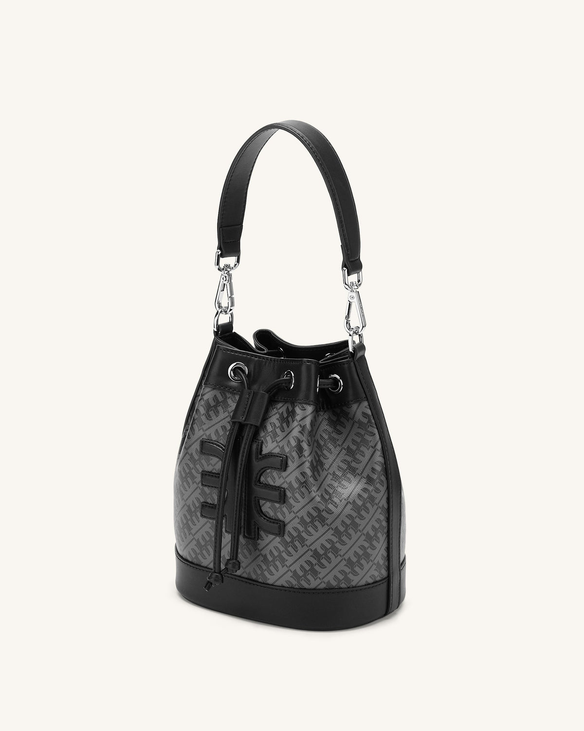 JW PEI Bucket Bag – Iron Black 2