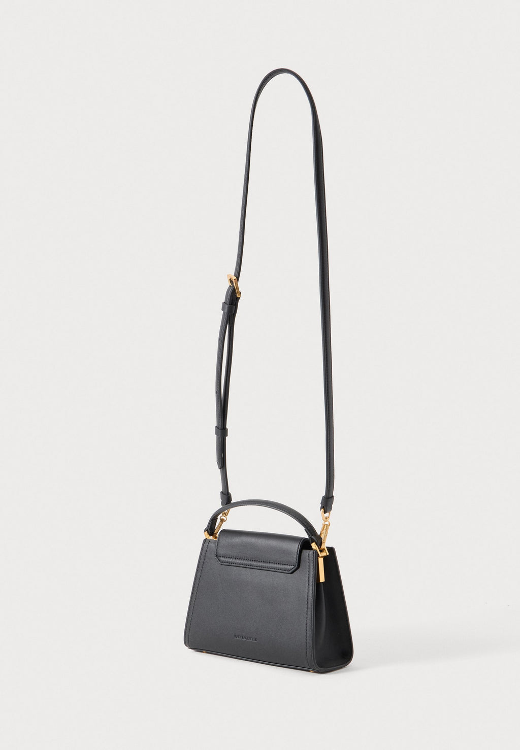 Karl Lagerfeld Top Handle Bag – Black / Gold-Coloured 2