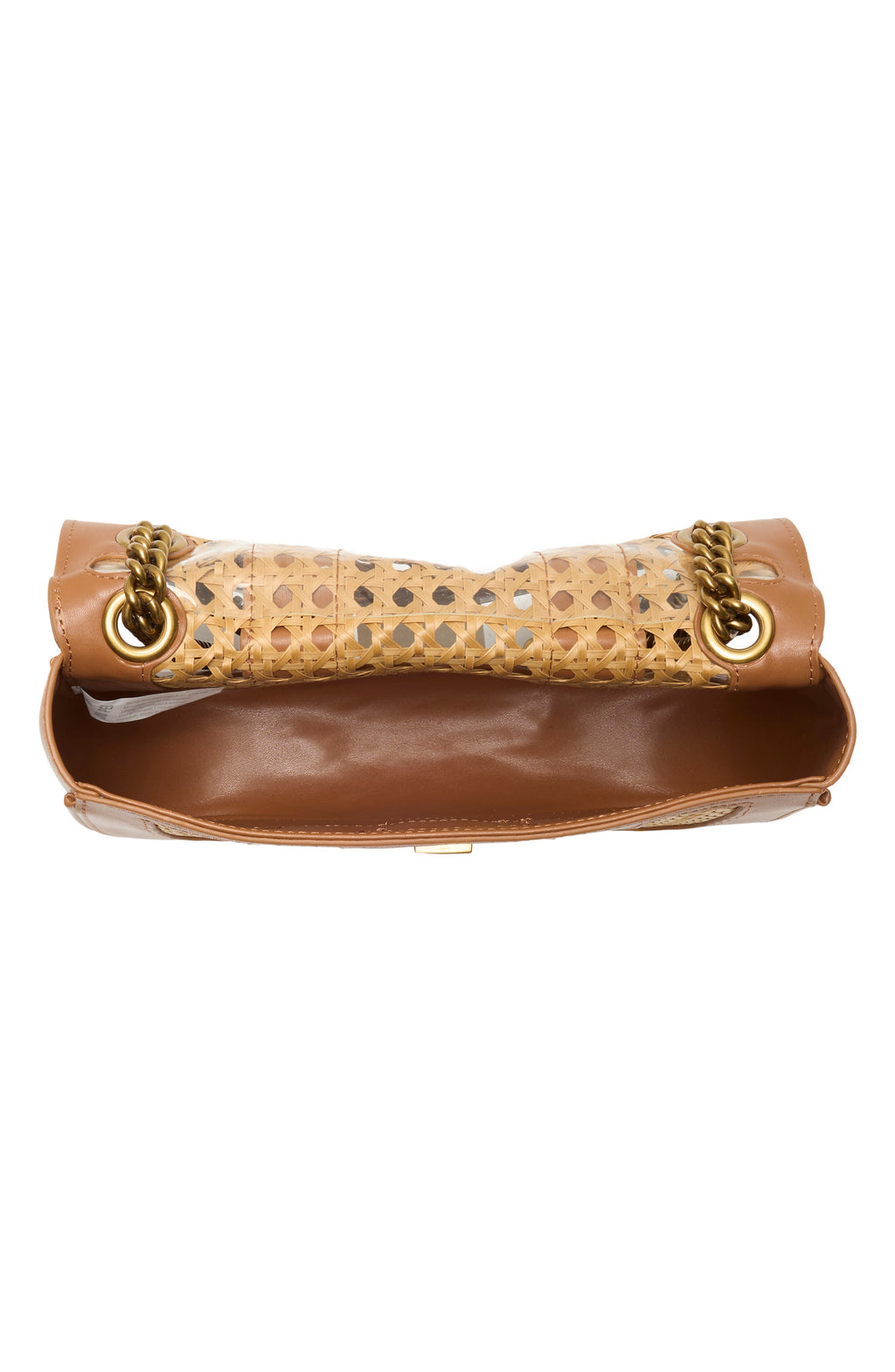 JW PEI Tina Woven Chain Crossbody Bag Brown - alternate