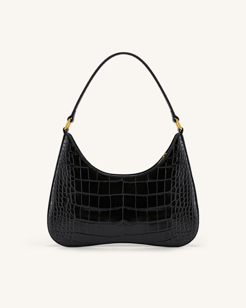 JW PEI Shoulder Bag – Black Croc 3