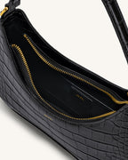 JW PEI Shoulder Bag – Black Croc 4
