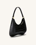JW PEI Shoulder Bag – Black Croc 2