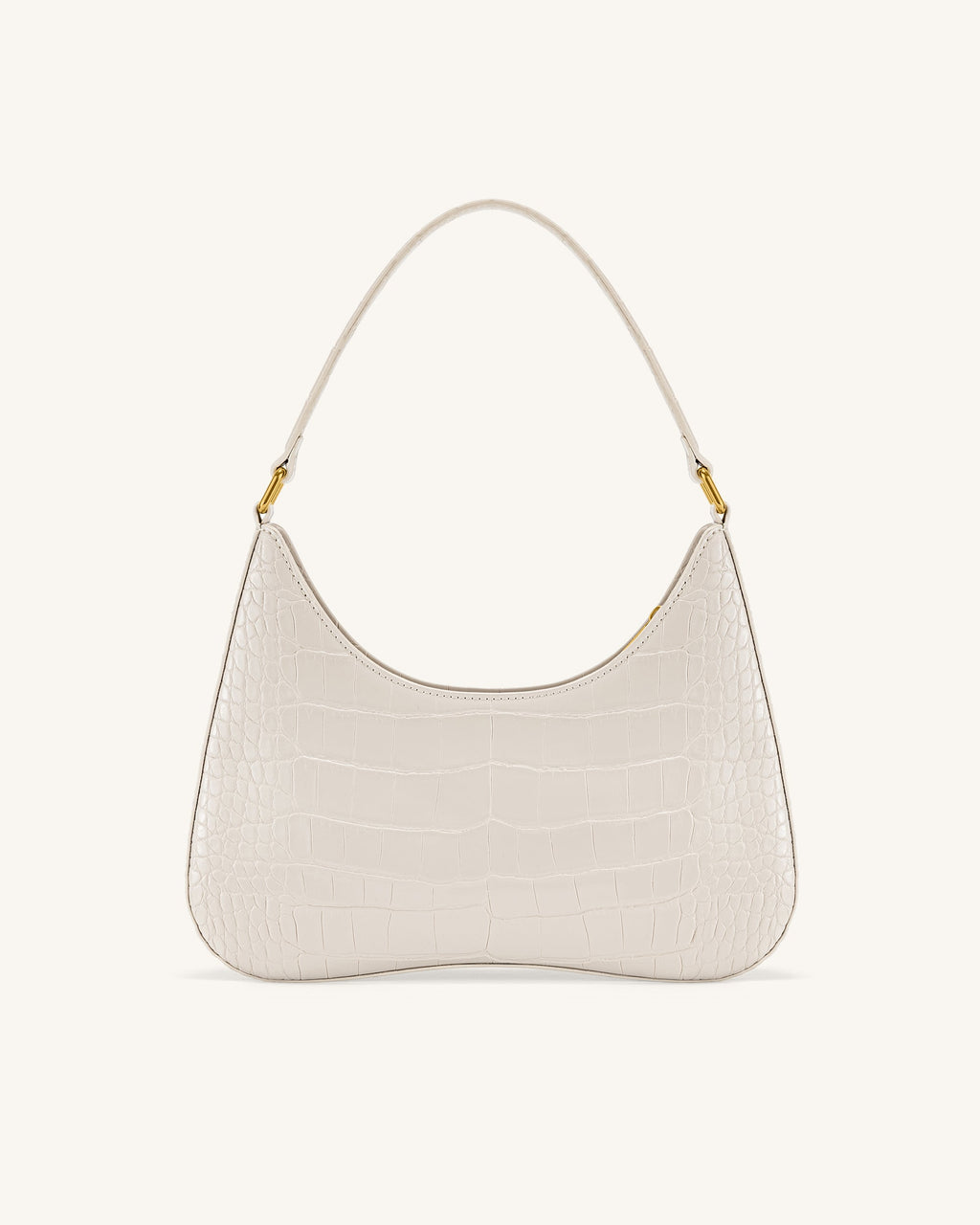 JW PEI Shoulder Bag – White Croc 3