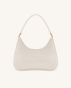 JW PEI Shoulder Bag – White Croc 3