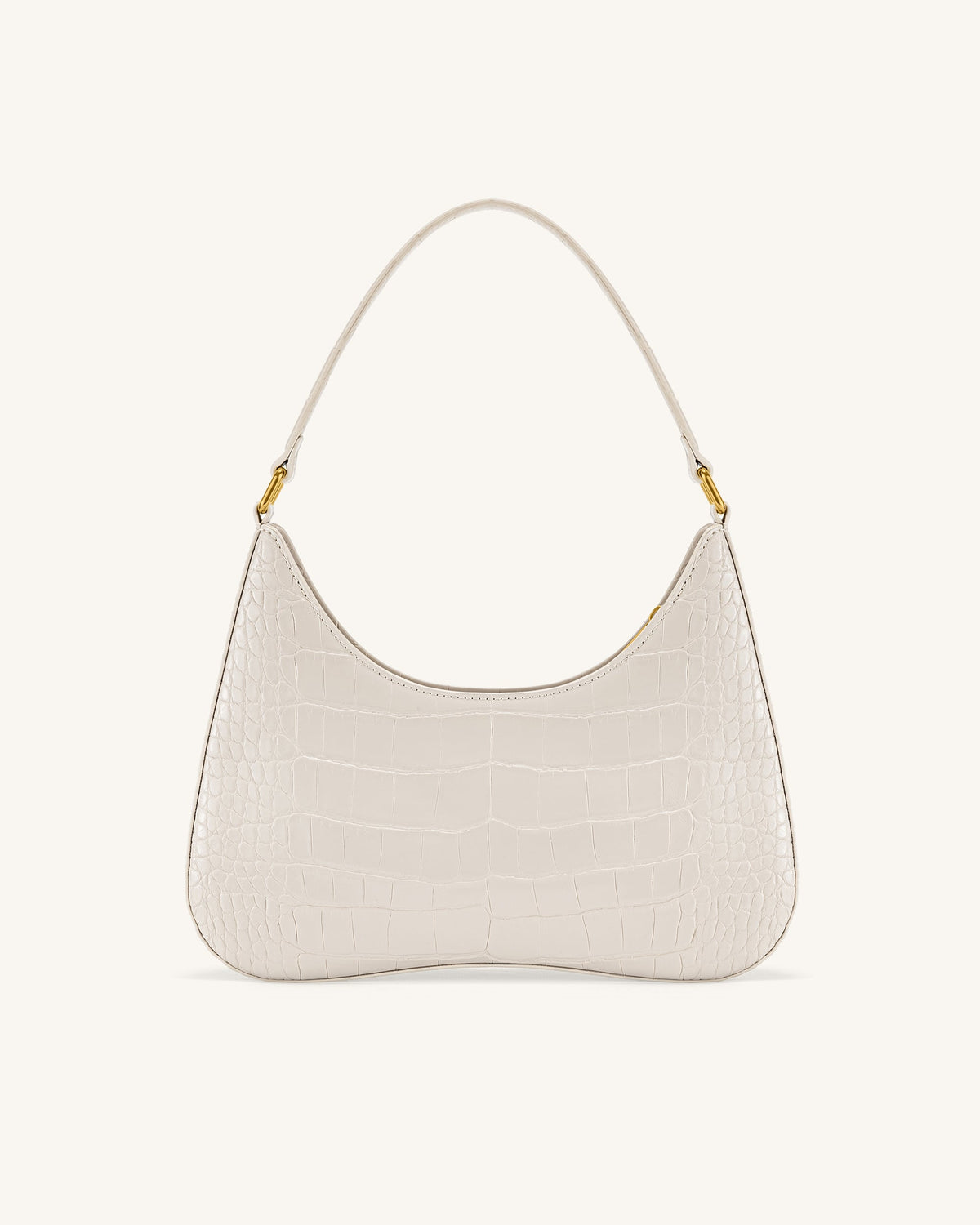 JW PEI Shoulder Bag – White Croc 3