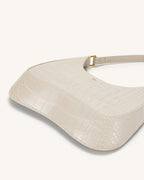 JW PEI Shoulder Bag – White Croc 5