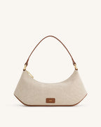 JW PEI Shoulder Bag – Brown Canvas 1