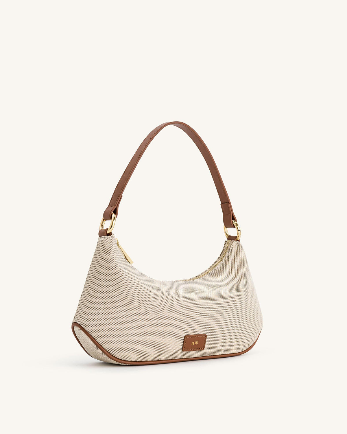 JW PEI Shoulder Bag – Brown Canvas 2