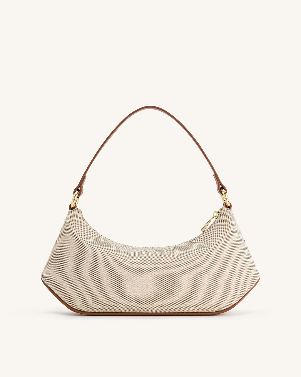 JW PEI Shoulder Bag – Brown Canvas 3