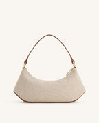JW PEI Shoulder Bag – Brown Canvas 3