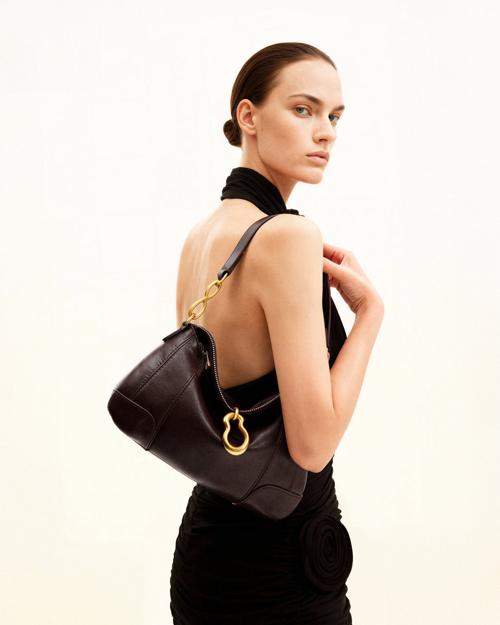 JW PEI Shoulder Bag – Dark Brown 2