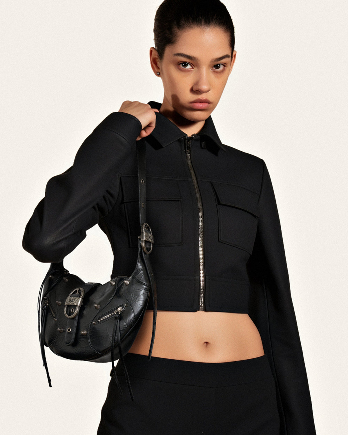 JW PEI Shoulder Bag – Black 2