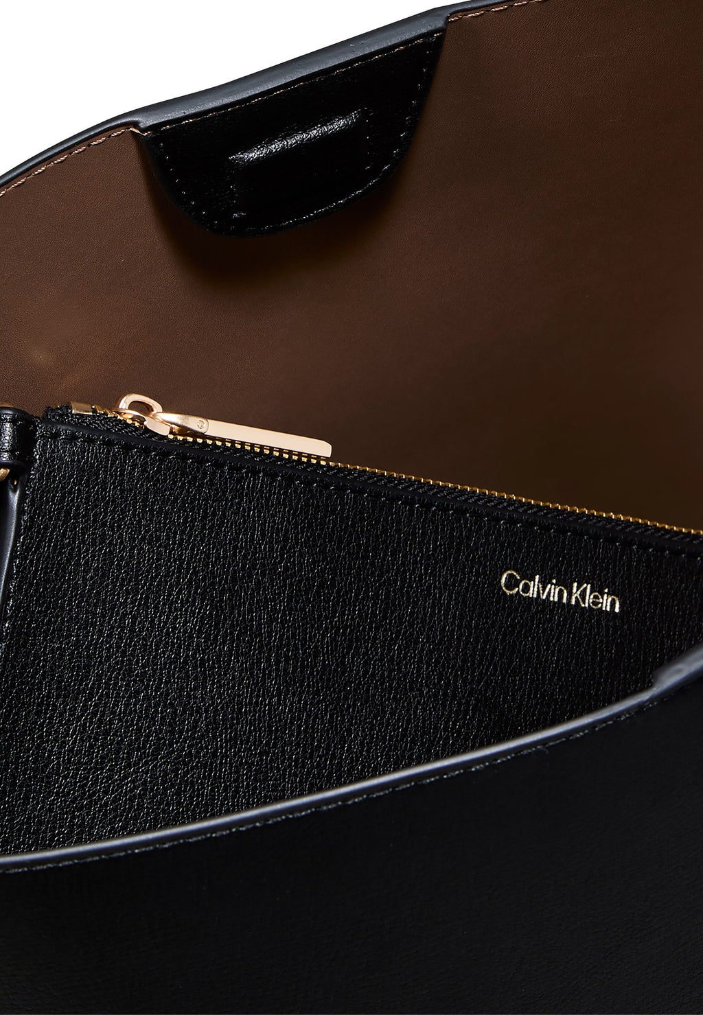 Calvin Klein Bucket Bag – Black / Toasted Coconut 3