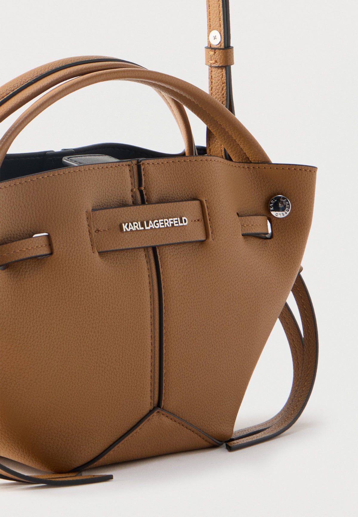 Karl Lagerfeld Bucket Bag – Caramel 4