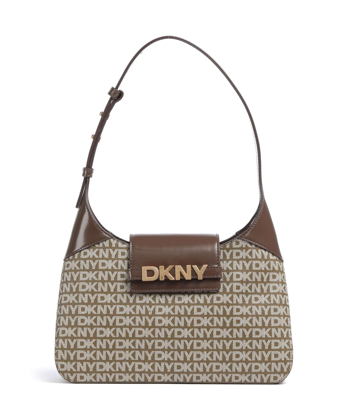 DKNY Shoulder Bag – Chino / Chocolate 1