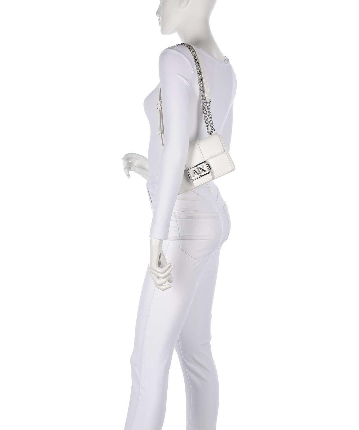 Armani Exchange Shoulder Bag – Off White 4