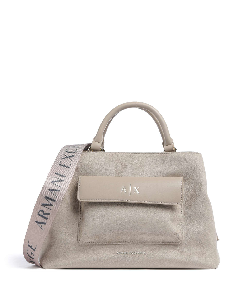 Armani Exchange Top Handle Bag – Sand 1