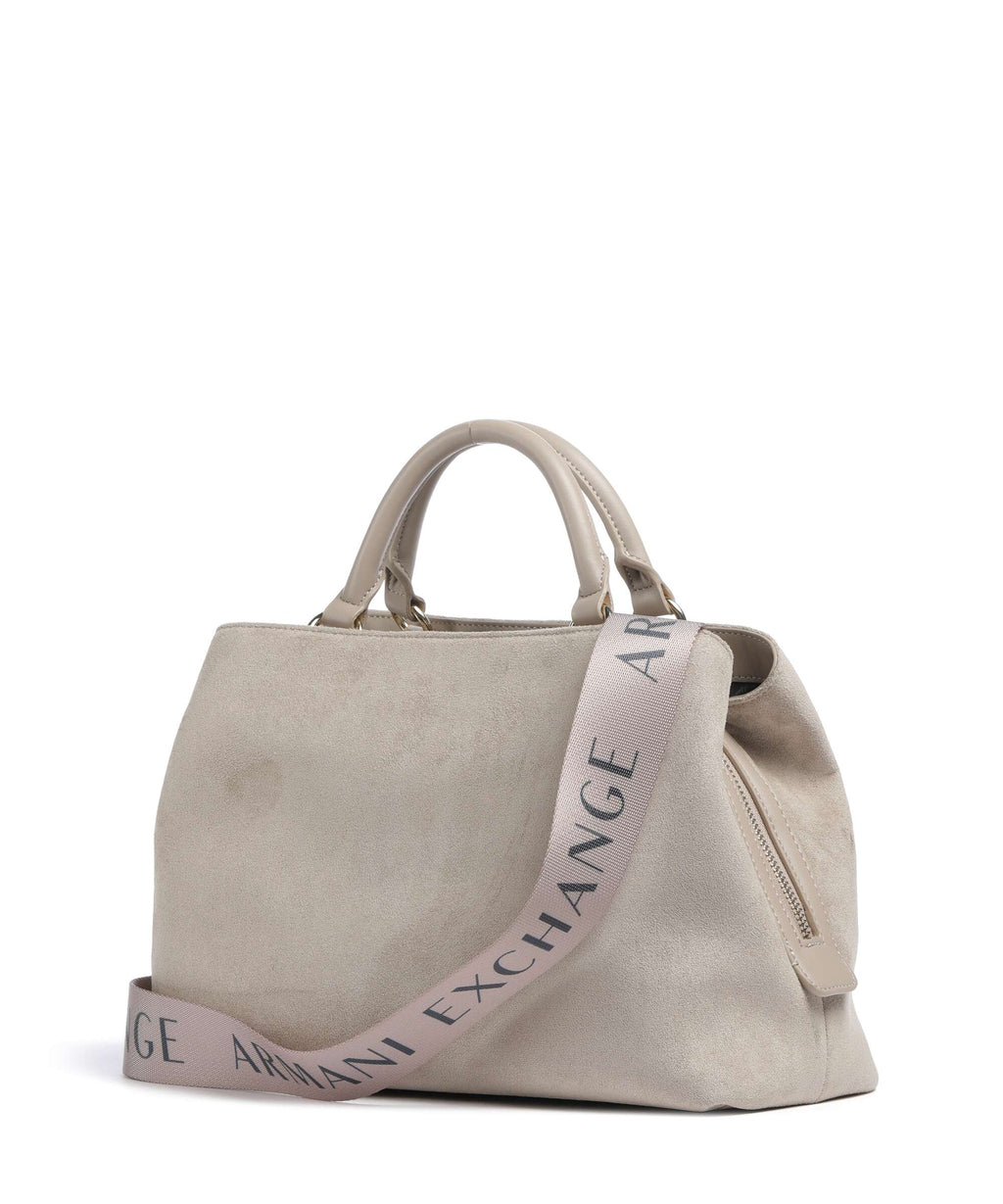 Armani Exchange Top Handle Bag – Sand 2