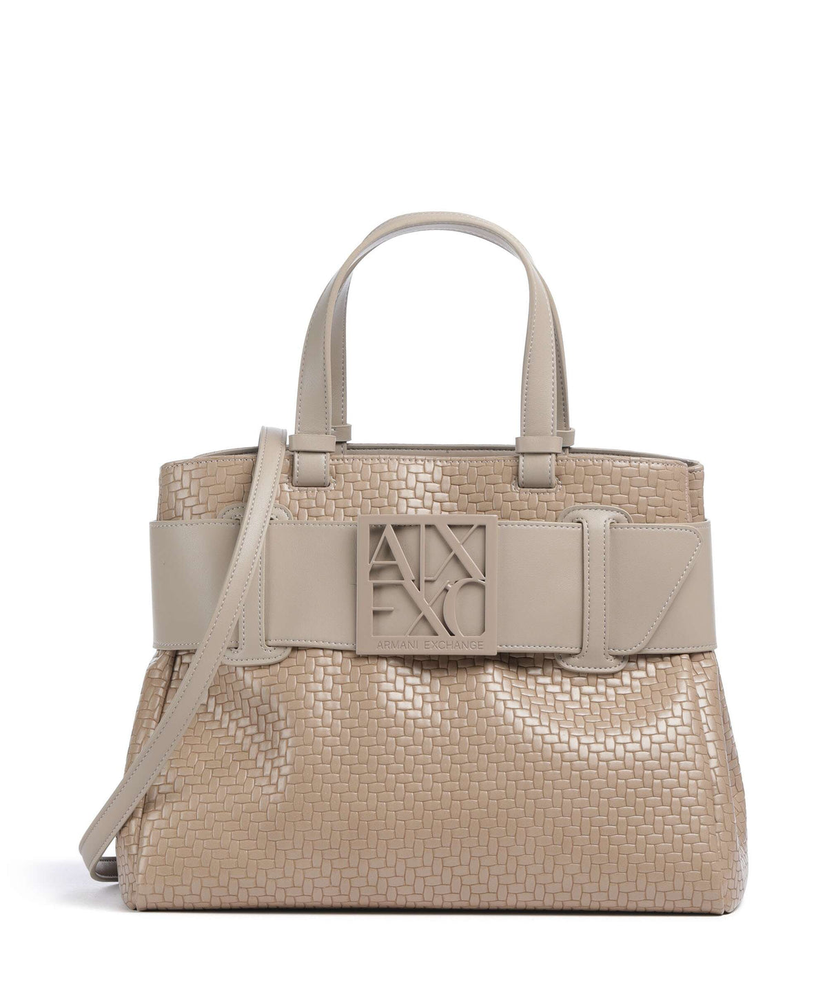 Armani Exchange Top Handle Bag – Sand 1