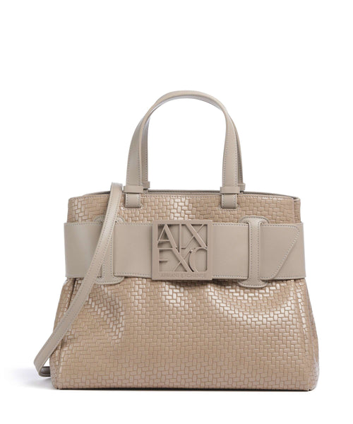 Armani Exchange Top Handle Bag – Sand 1