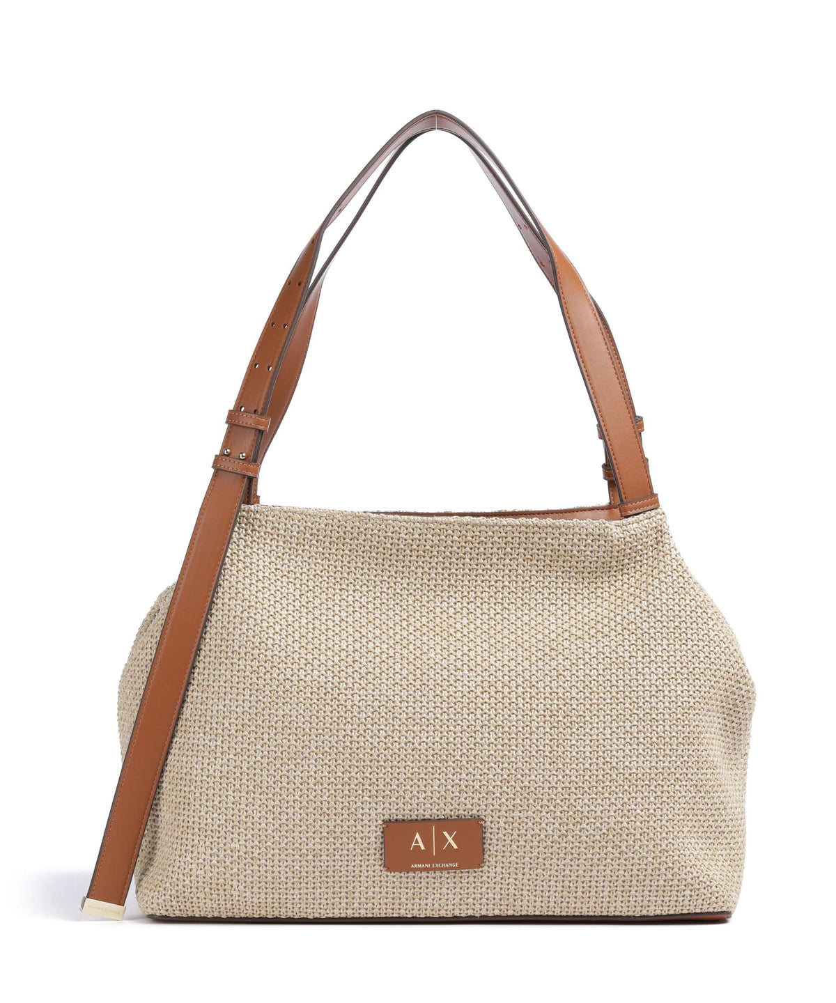 Armani Exchange Shoulder Bag – Natural / Saline Clay 1