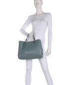 Emporio Armani M Top Handle Bag – Polvere / Moka