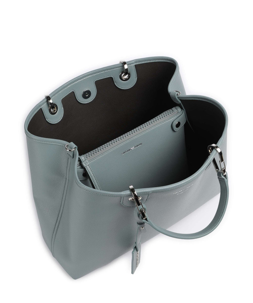 Emporio Armani M Top Handle Bag – Polvere / Moka