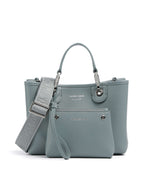 Emporio Armani S Top Handle Bag – Polvere / Moka