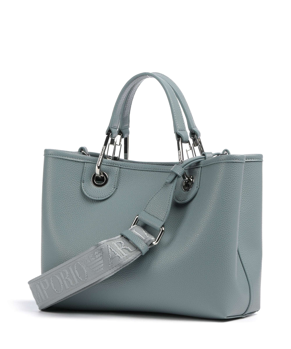 Emporio Armani S Top Handle Bag – Polvere / Moka