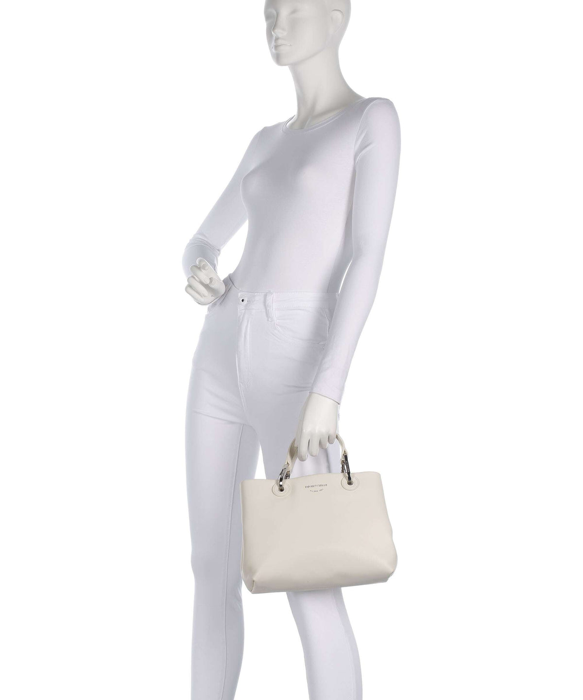 Emporio Armani S Top Handle Bag – Vaniglia