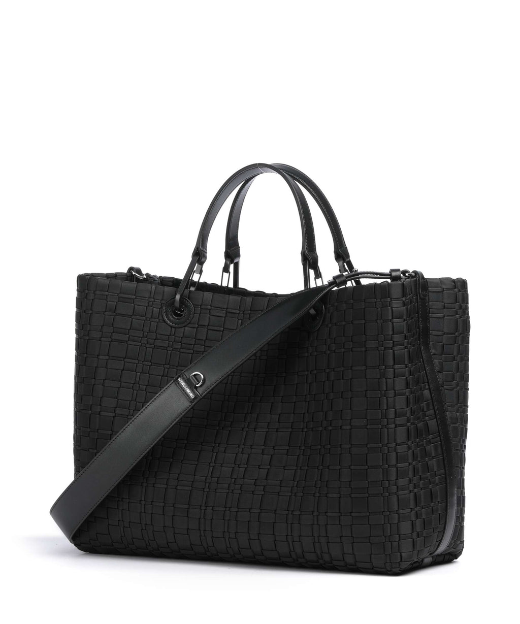 Emporio Armani M Top Handle Bag – Black Beauty