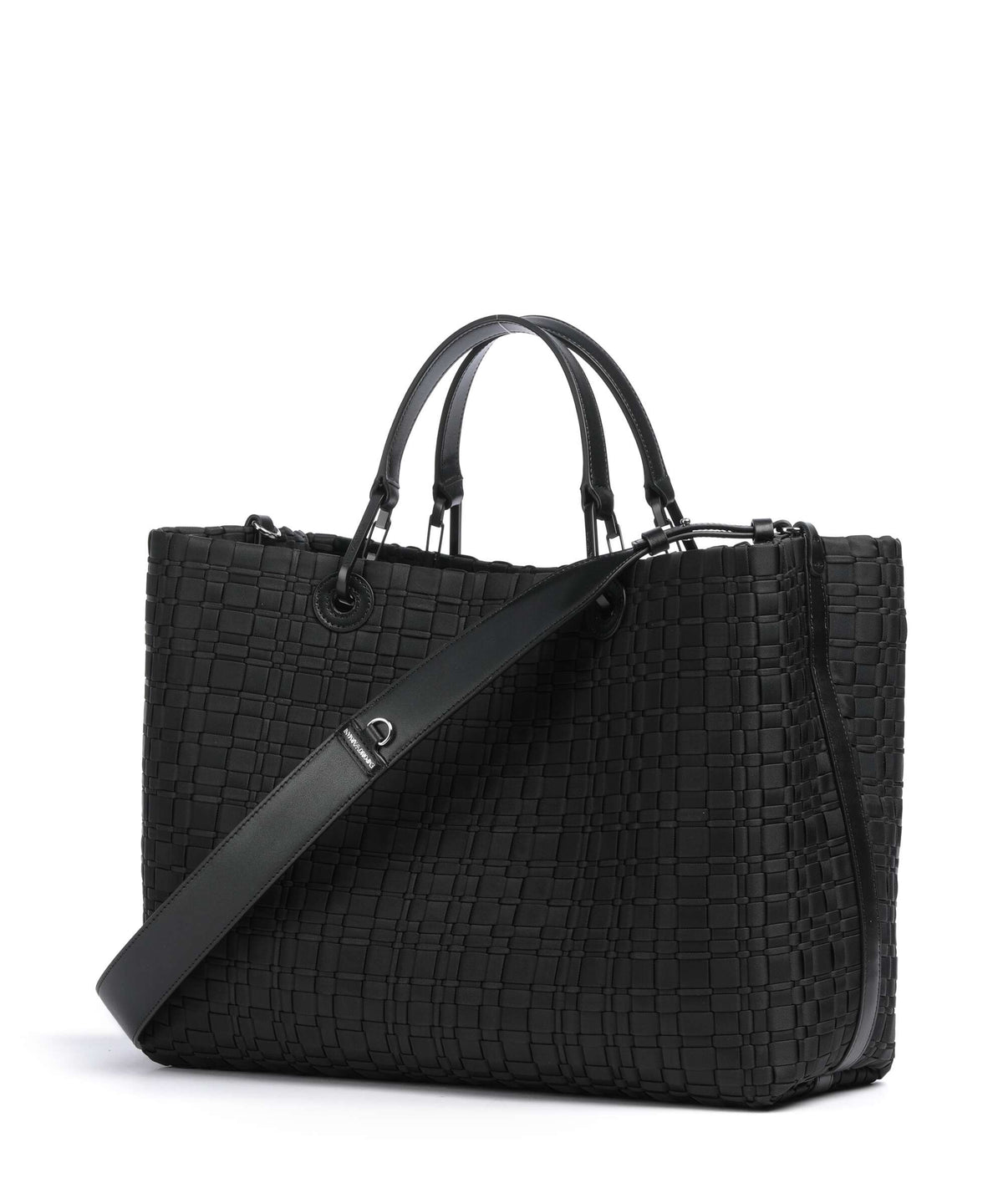 Emporio Armani M Top Handle Bag – Black Beauty
