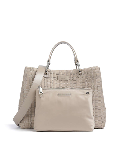 Emporio Armani M Top Handle Bag – Visone