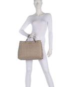 Emporio Armani M Top Handle Bag – Visone