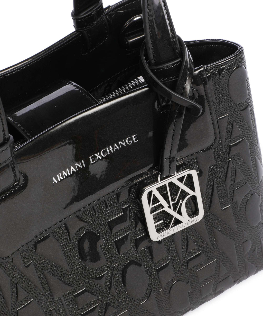 Armani Exchange Top Handle Bag – Black 4