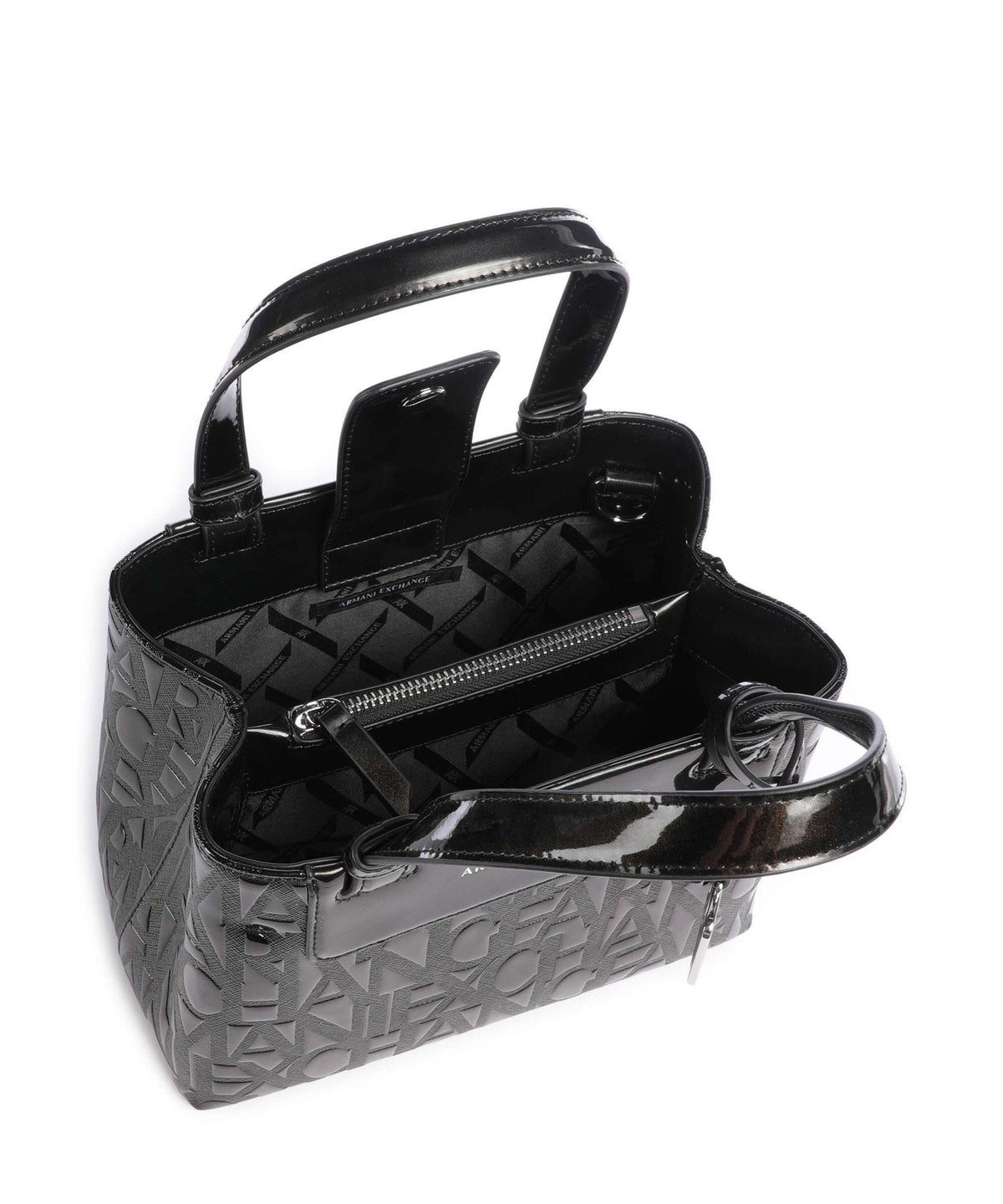 Armani Exchange Top Handle Bag – Black 6