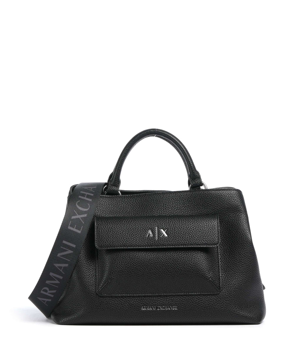 Armani Exchange Top Handle Bag – Black 1