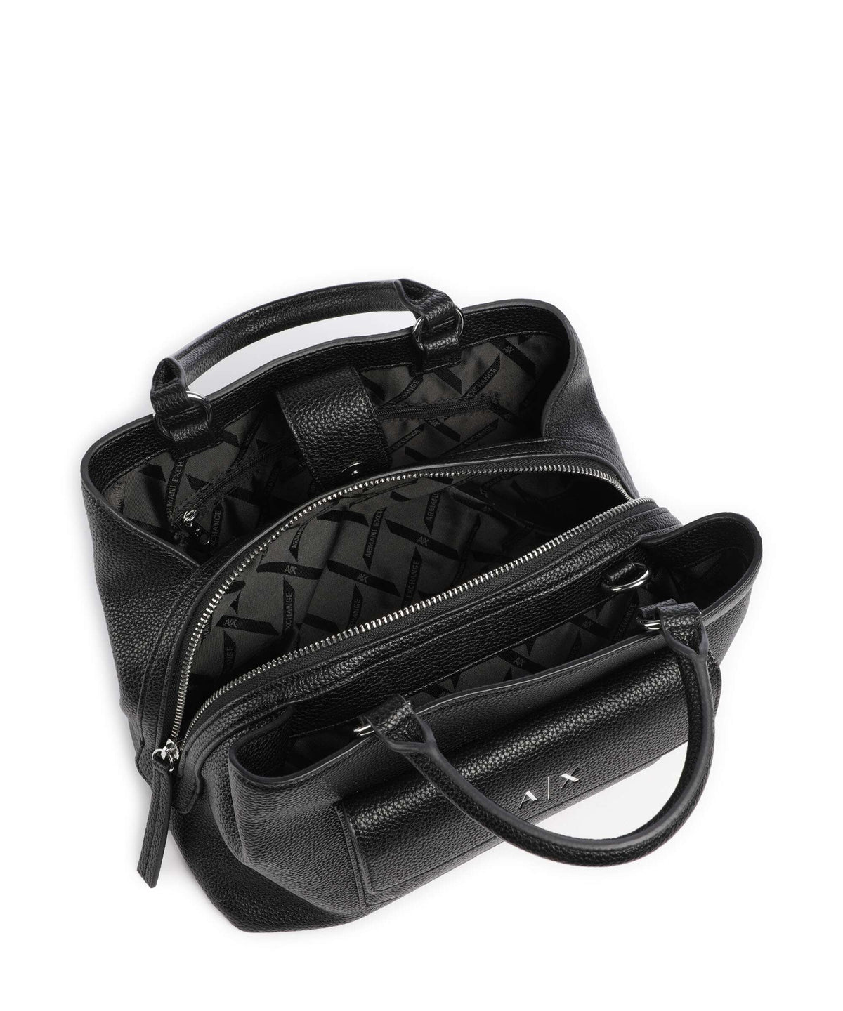 Armani Exchange Top Handle Bag – Black 6