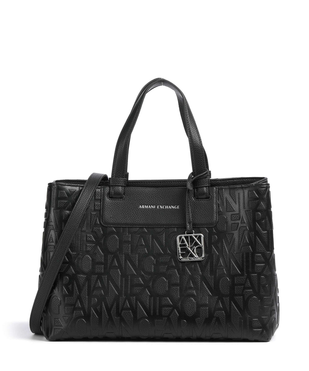Armani Exchange Top Handle Bag – Black 1