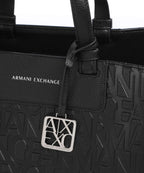 Armani Exchange Top Handle Bag – Black 4