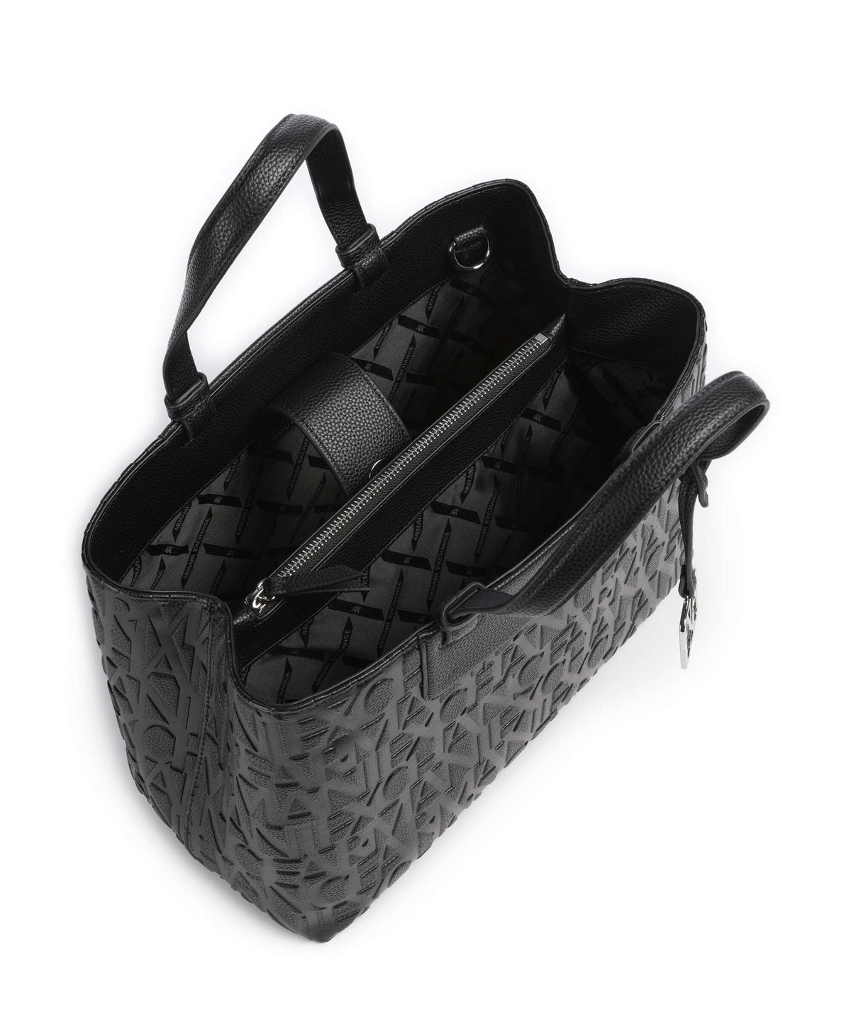 Armani Exchange Top Handle Bag – Black 6