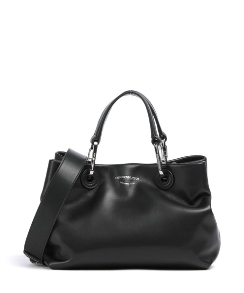Emporio Armani S Top Handle Bag – Black