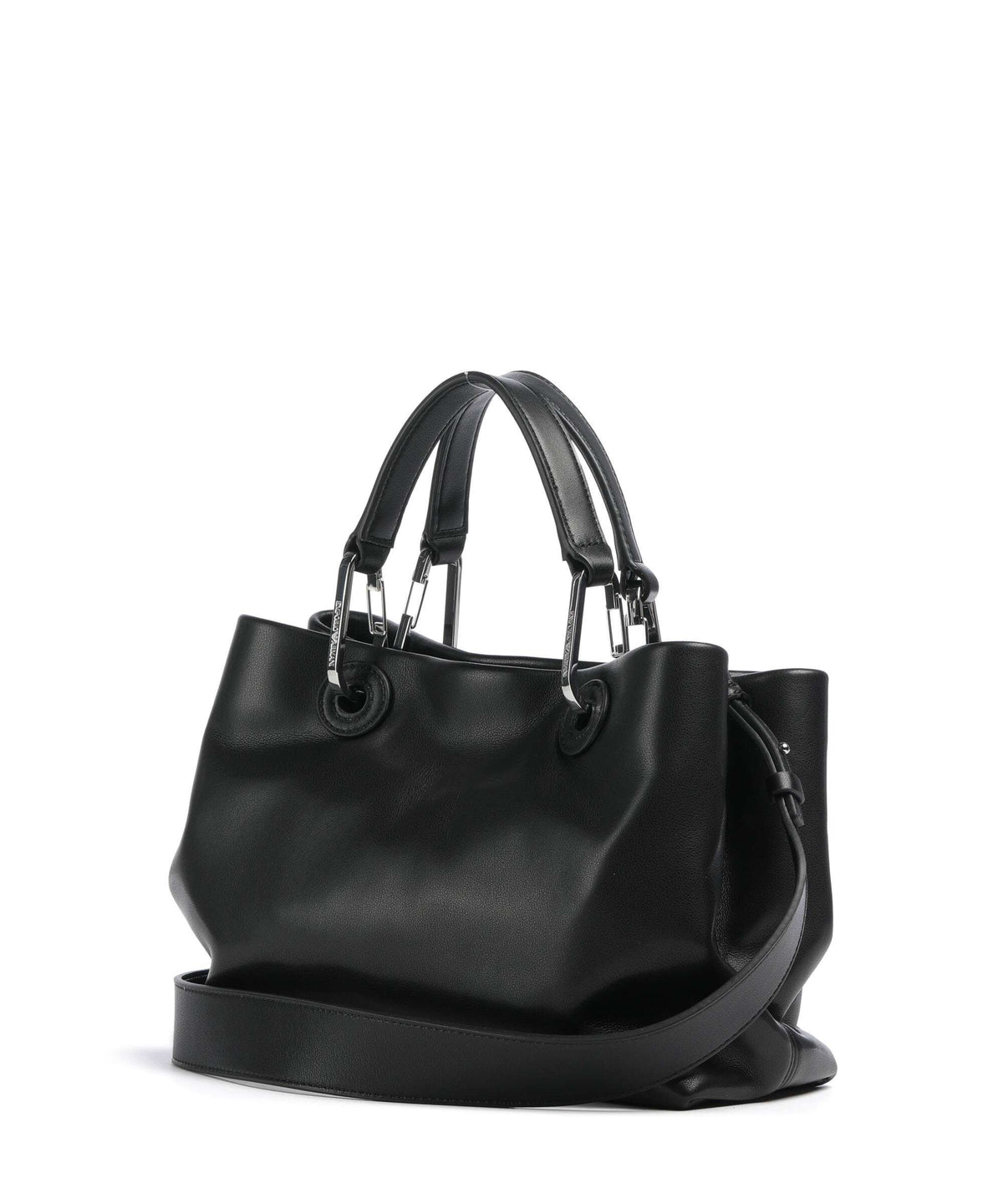 Emporio Armani S Top Handle Bag – Black