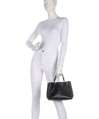 Emporio Armani S Top Handle Bag – Black