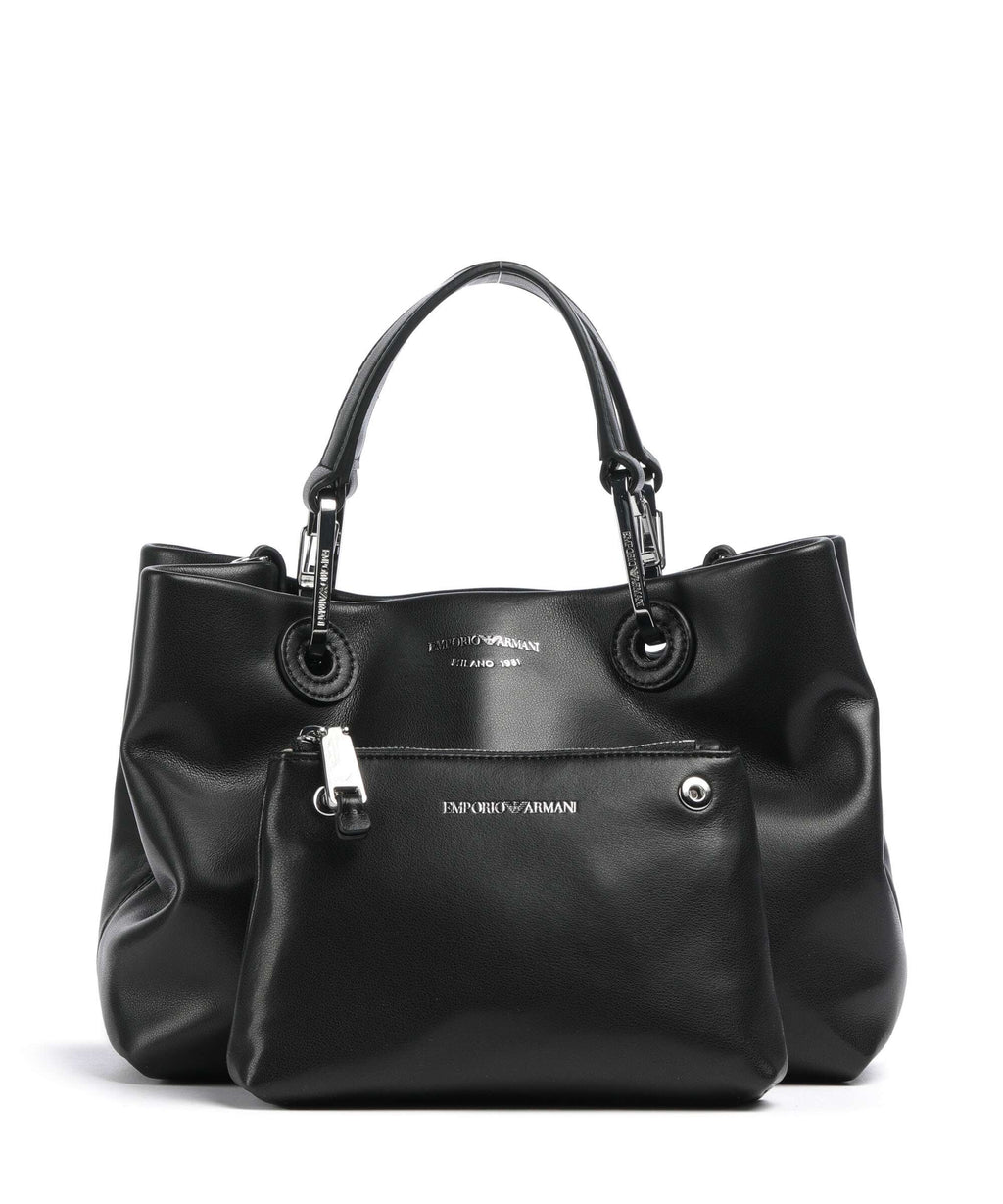 Emporio Armani S Top Handle Bag – Black