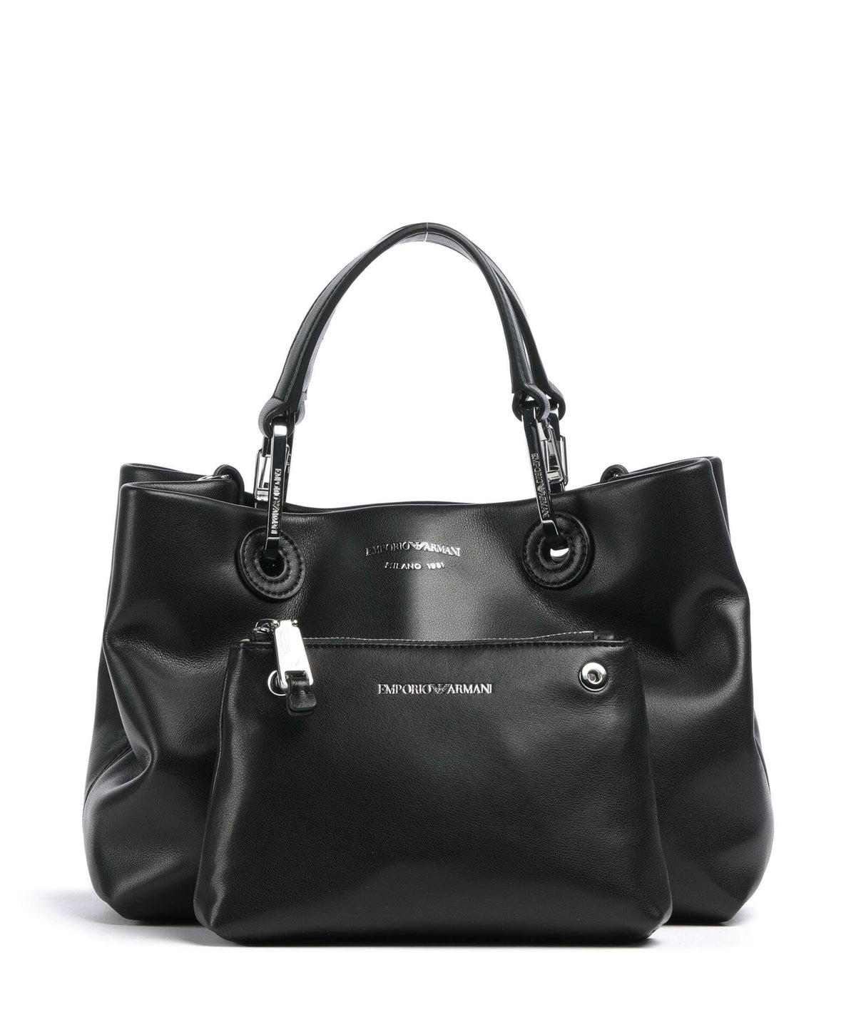 Emporio Armani S Top Handle Bag – Black