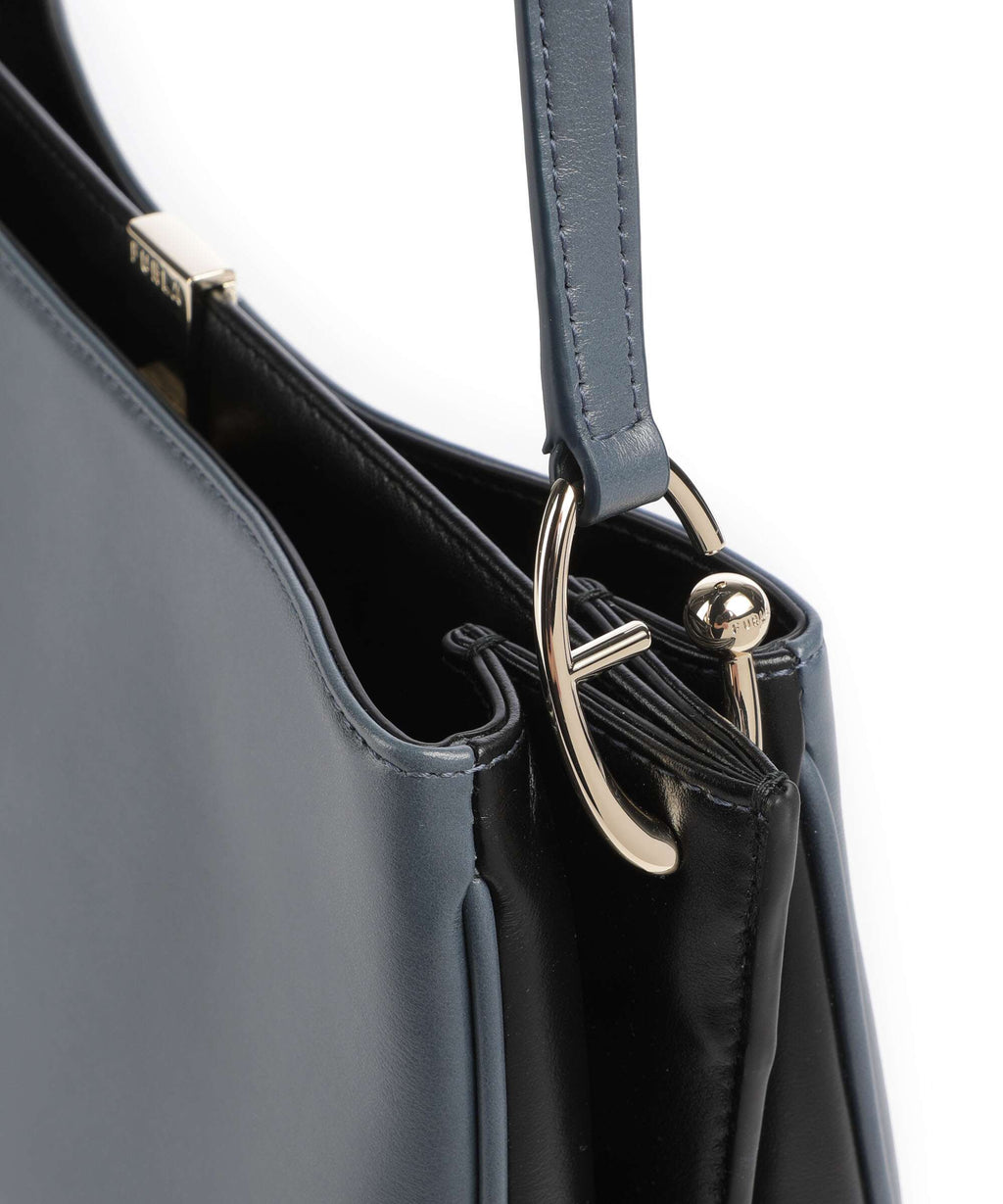 Furla Crossbody Bag – Grigio Blu / Black 4