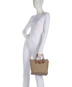 Furla Top Handle Bag – Natural / Toffee 3