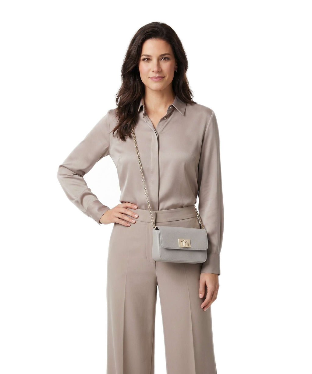 Furla Crossbody Bag – Stone Gray 3
