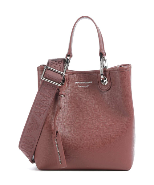 Emporio Armani Top Handle Bag – Gianduia / Navy